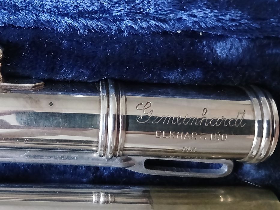 Flauta Transversal Gemeinhardt M2 em perfeito estado Revisada.