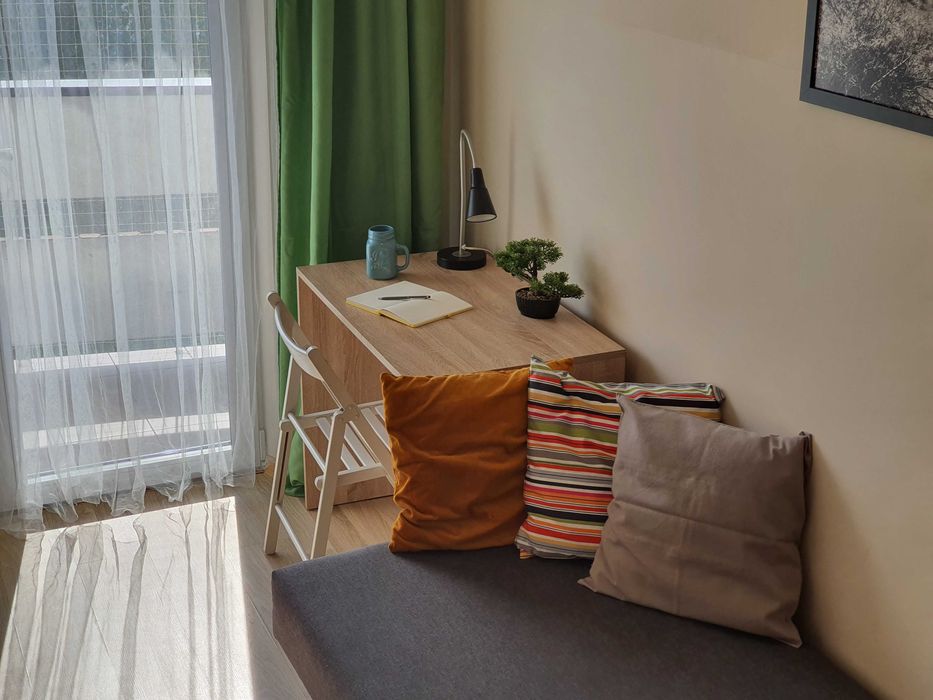 Pokój jednoosobowy z balkonem, blisko Centrum i tramwaj, Prądnik Biały, ul. Mackiewicza 23