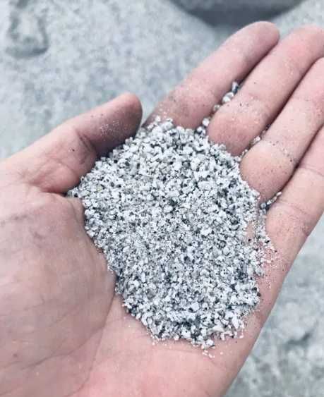 Szara Zasypka Granitowa do Kostki 0-2 mm Miał Posypka Grys Granitowy