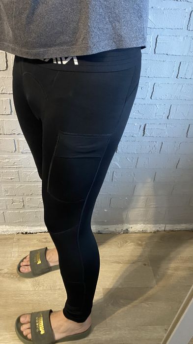 Мужские лосины тайтсы Nike Pro