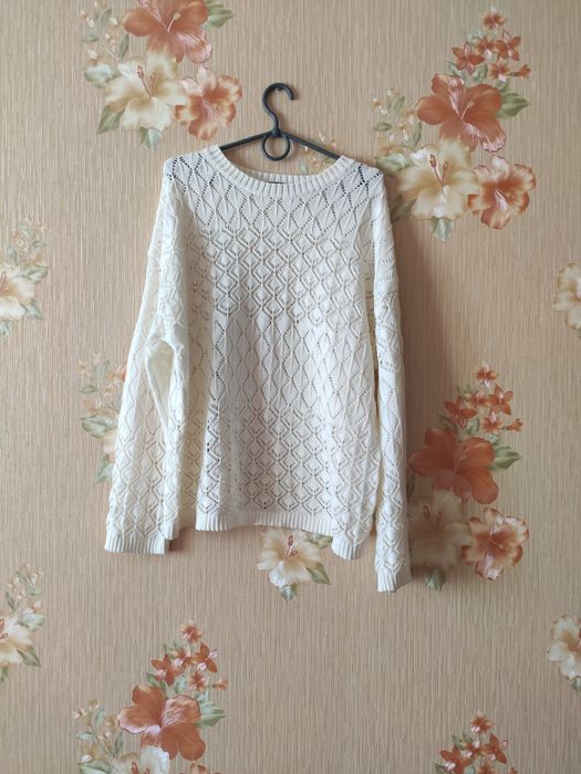 Свитер женский ажурный