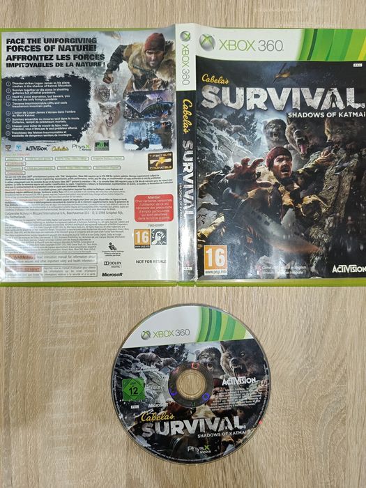 Cabela's Survival Shadows of Katmai, gra Xbox 360