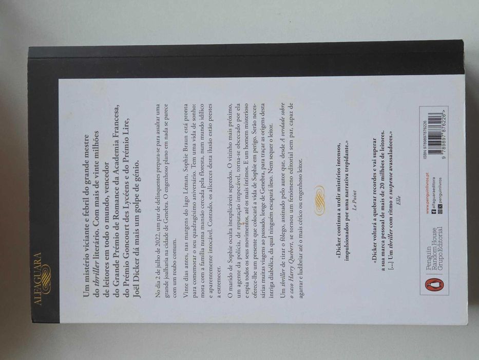 Um animal selvagem,  Joel Dicker