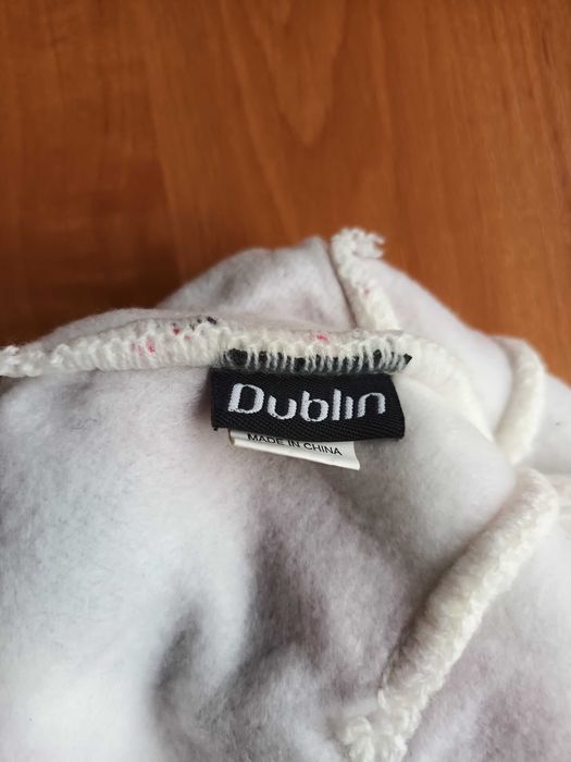 Тепла демісезонна шапочка для дівчинки на окіл голови 48см. Dublin