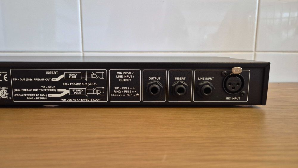 dbx 286s – Processador de Voz