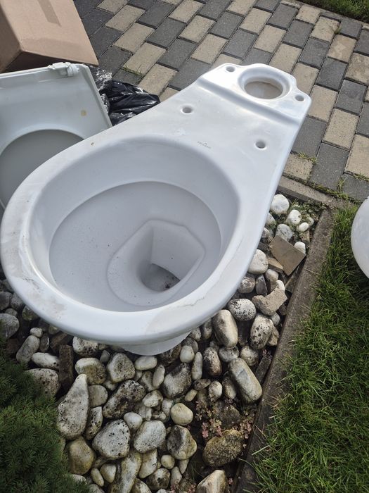Misa klozetowa WC Cersanit dolnopłuk umywalka