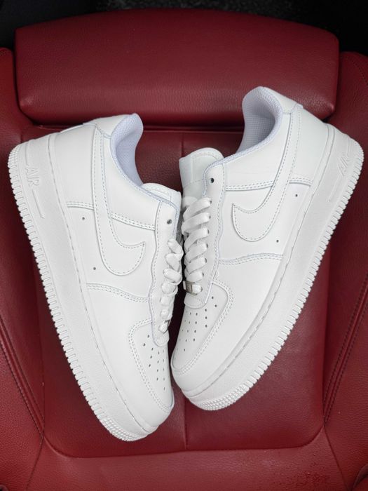 (БЕЗ ПЕРЕДОПЛАТИ) Nike Air Force 1 Low Classic Premium White найк аір