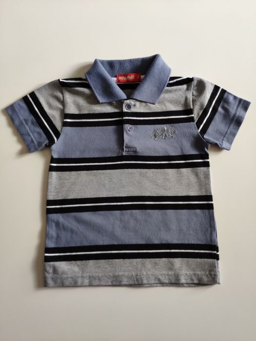 Koszulka polo w paski r. 92