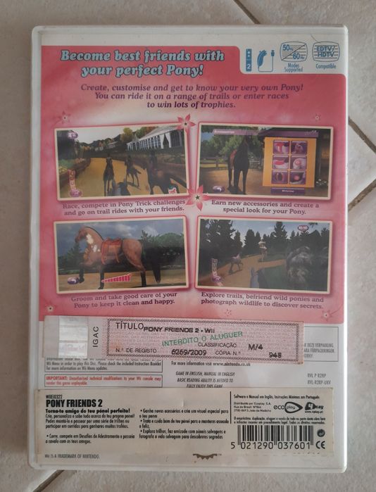 Jogo wii pony friends