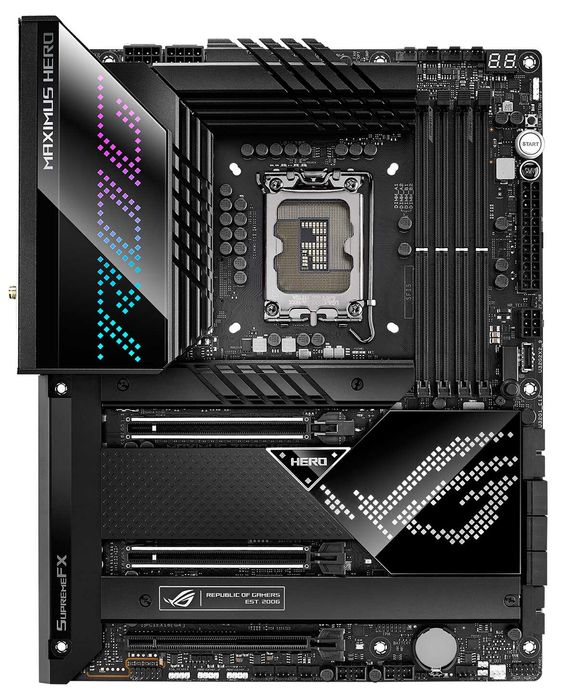 Płyta główna Asus ROG MAXIMUS Z690 HERO gwarancja nr. 535190