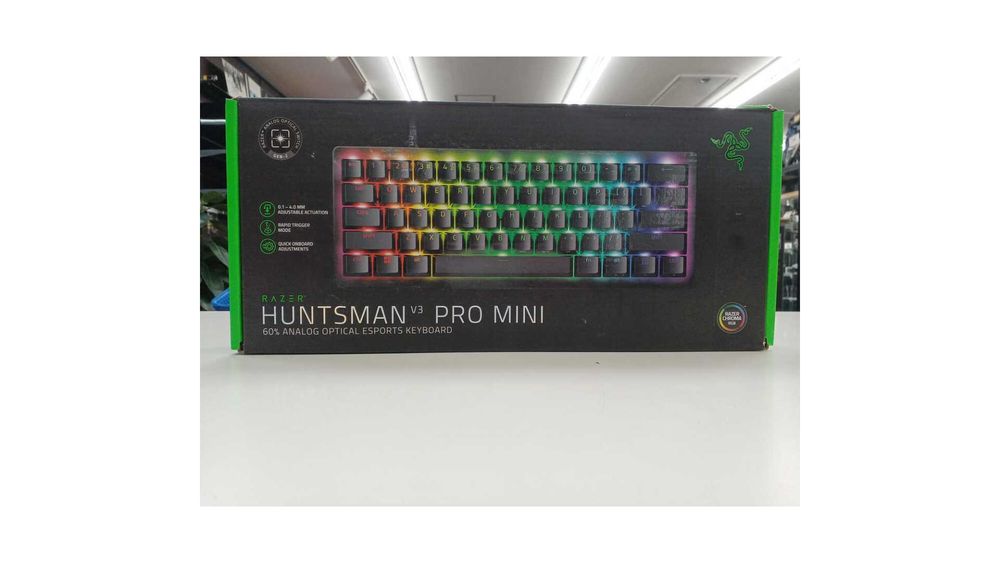 Teclado Razer Huntsman V3 Pro Mini Como Novo + Fatura/Garantia