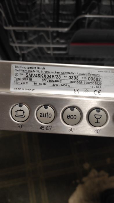 Serwis agd sprzeda : zmywarka Bosch 60 cm