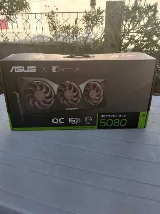 RTX 5080 16GB OC asus noctua edition - nova