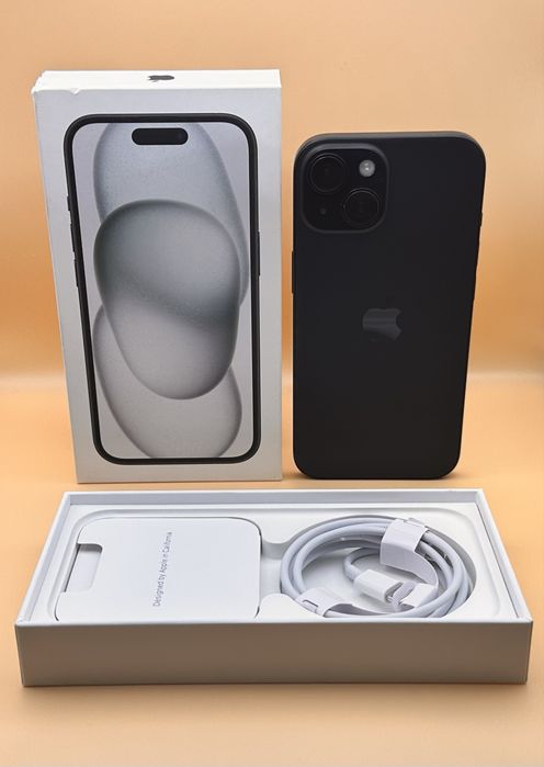 iPhone 15 | nowa bateria 100% | dysk 128Gb | świetny stan