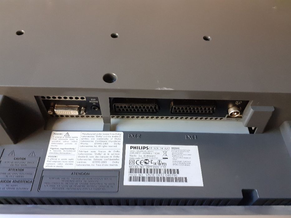 Tv philips flat tv uvsh qd26vl02-rev01