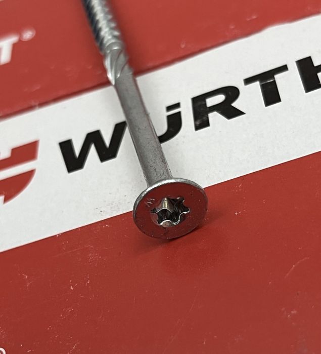 Саморізи гвинти шурупи Würth Wurth 6*120/70mm 4,5*50/24мм
