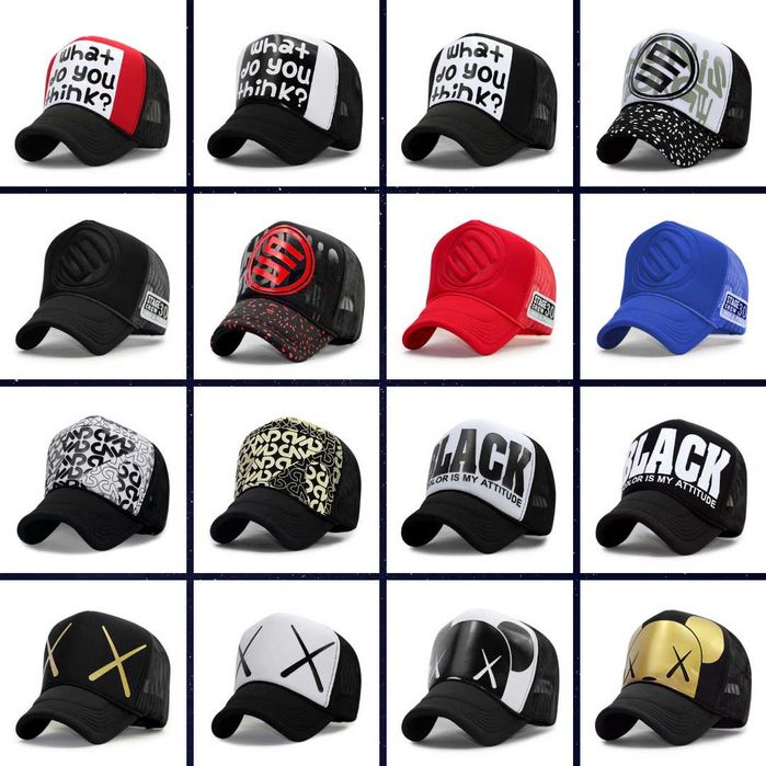 Snapback Caps -TRUCKER (64 Modelos)