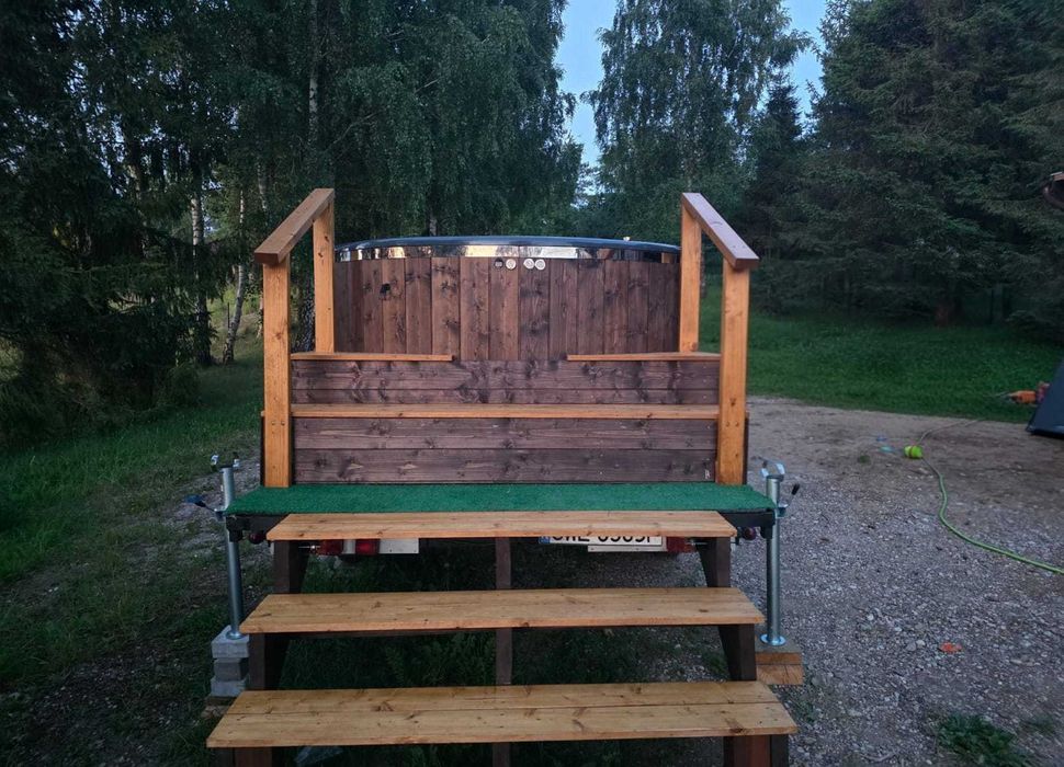Mobilna Balia XXL Jacuzzi Spa z hydromasażem