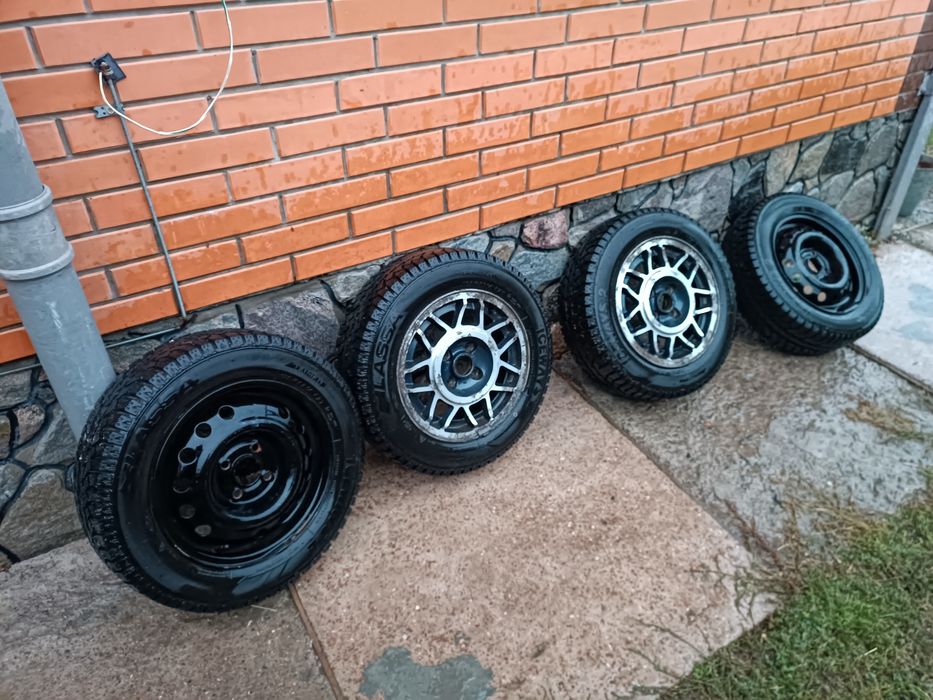 Шини з дисками R 14 175 65 зима . Майже нові . Пробіг 5 7 тис.