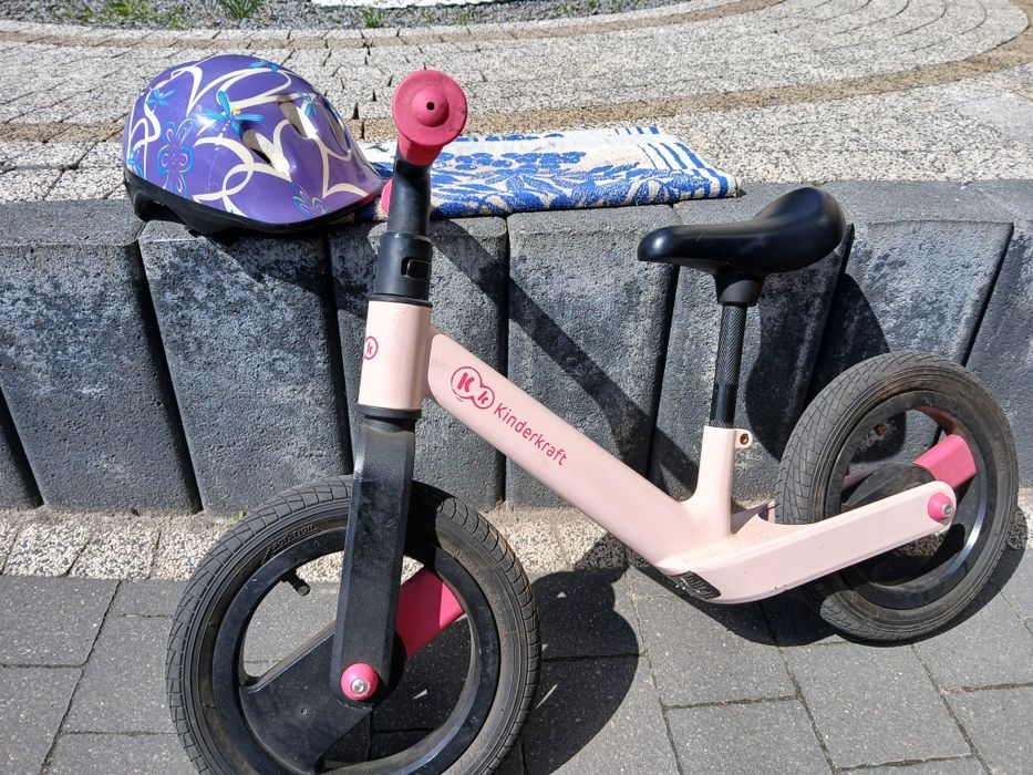 Rowerek  odpychacz kinder kraft dziecięcy 12" aluminium rama