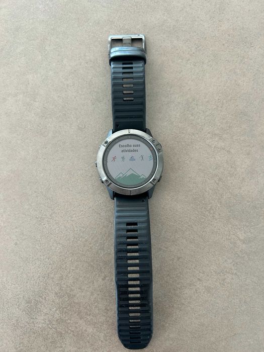 Garmin fenix 6X Sapphire 51 mm — Estado praticamente novo