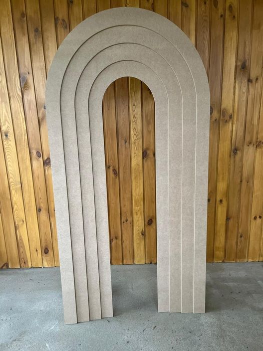 Stelaż ścianka balonowa łuk tęcza mdf 220x120
