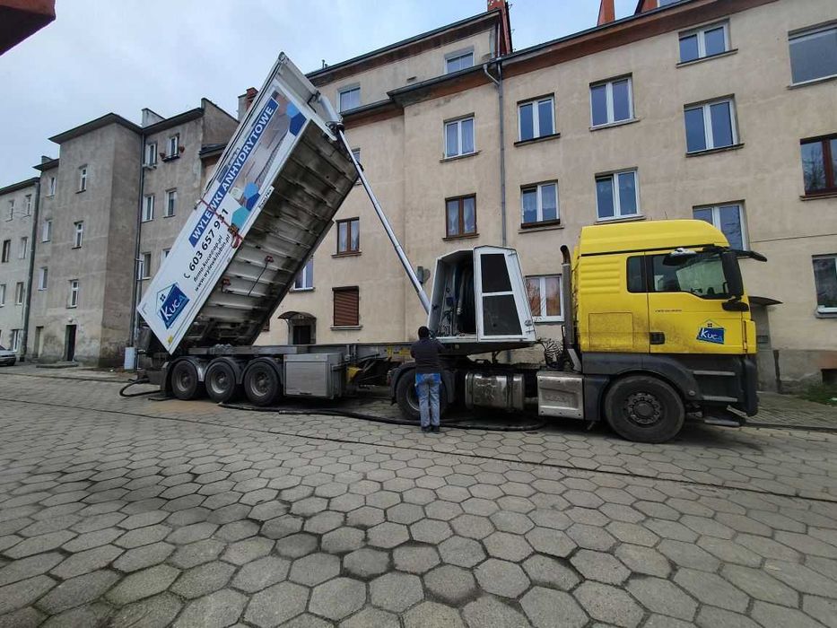 Posadzki anhydrytowe (wylewki anhydryt) styrobeton i pianobeton - Kąty Wr.