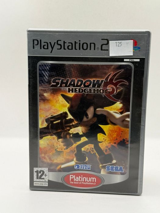 Shadow The Hedgehog 3xA Ps2 nr 0125