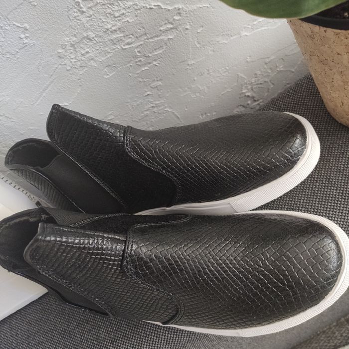 Wężowe DeeZee wsuwane trampki 37 38 NOWE