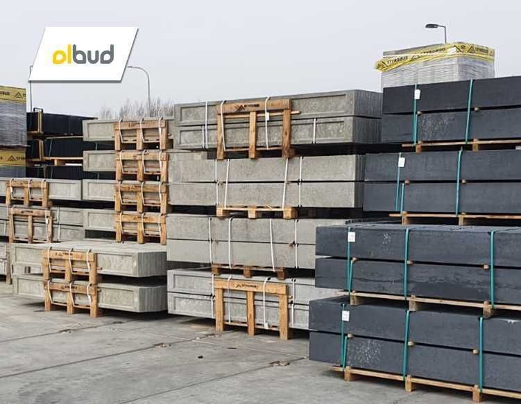 Podmurówka betonowa płyta pod ogrodzenie - 250 mm Zblewo
