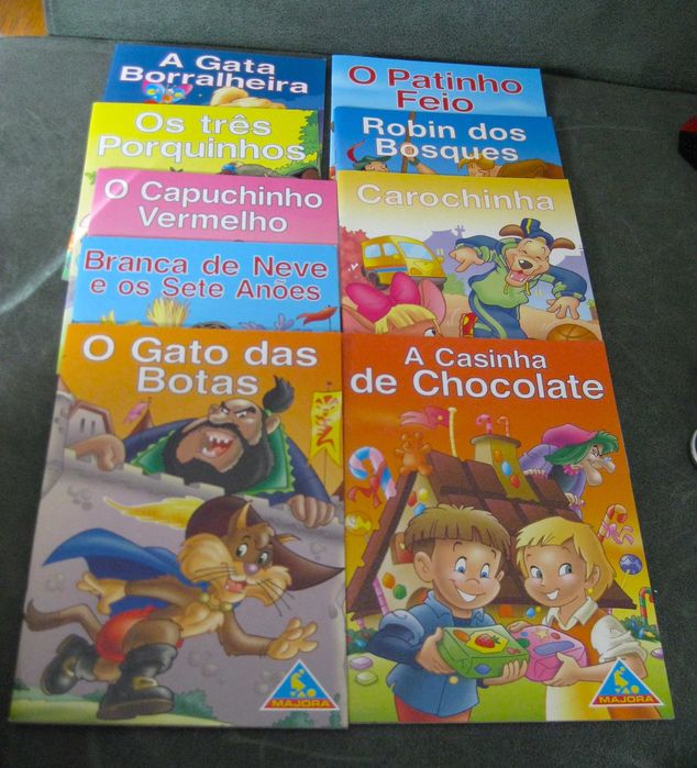 Livros de Contos Clássicos da Majora NOVOS - 9 diferentes
