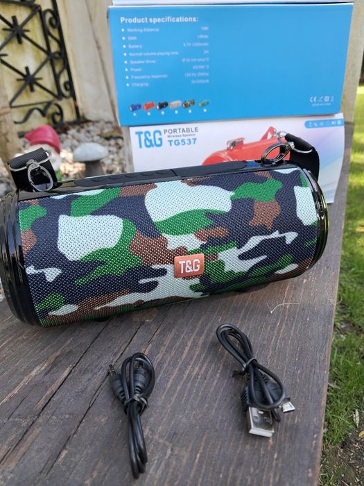 Coluna Bluetooth T&G com 25cm