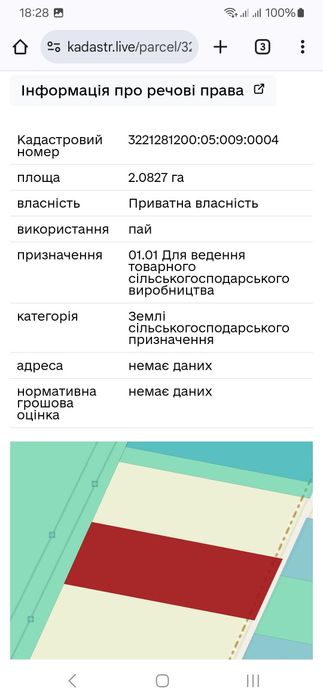 Продається пай від власника