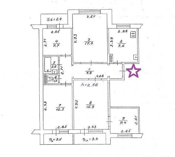 Продаж квартири на Харківській