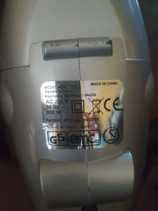 Aspirador de mão mini
