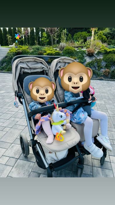 Wózek spacerowy podwojny easyGo echo sprzedam