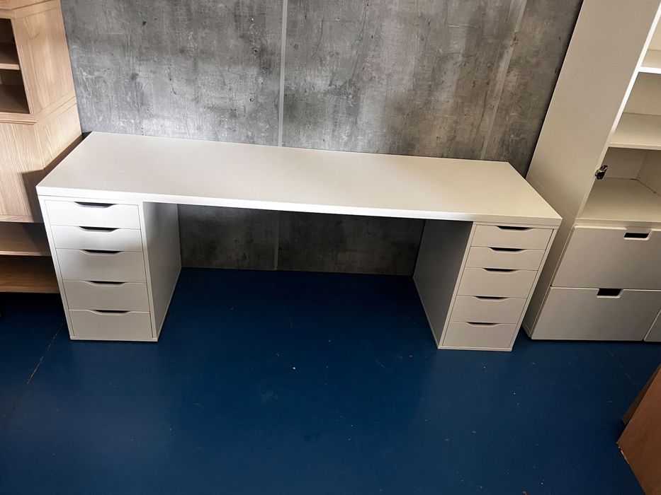 Biurko ikea alex 200cm blat + darmowa dostawa warszawa