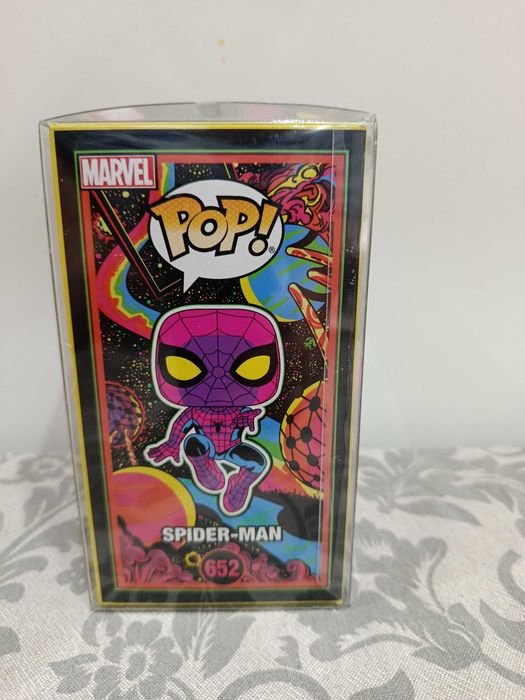 Pop Marvel 652 //SpiderMan blacklight