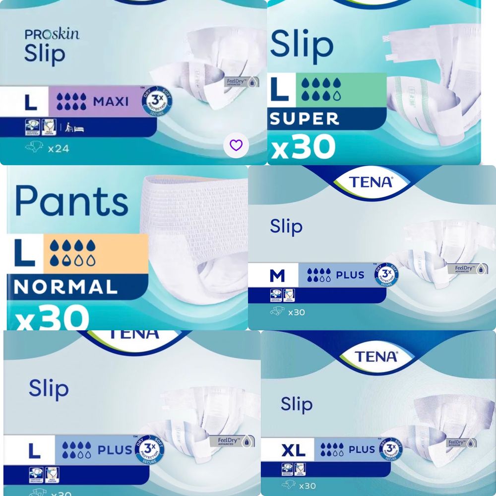 Памперсы для взрослых подгузники для взрослых Seni,Tena, id slip: 300 ...