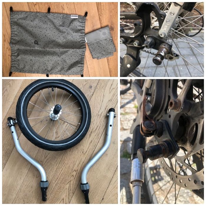 Przyczepka rowerowa Croozer Kid Keeke 2 dzieci + dodatki (B-stok/W-wa)