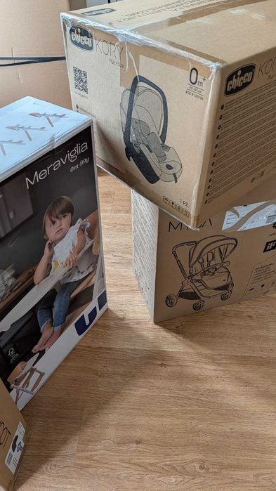 Chicco MYSA + KORY Plus + MERAVIGLIA | Conjunto Novo e Selado (LISBOA)