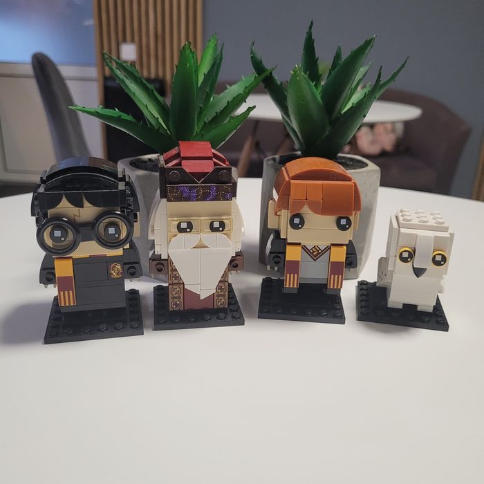 Колекційні фігурки LEGO BrickHeadz із серії "Гаррі Поттер".