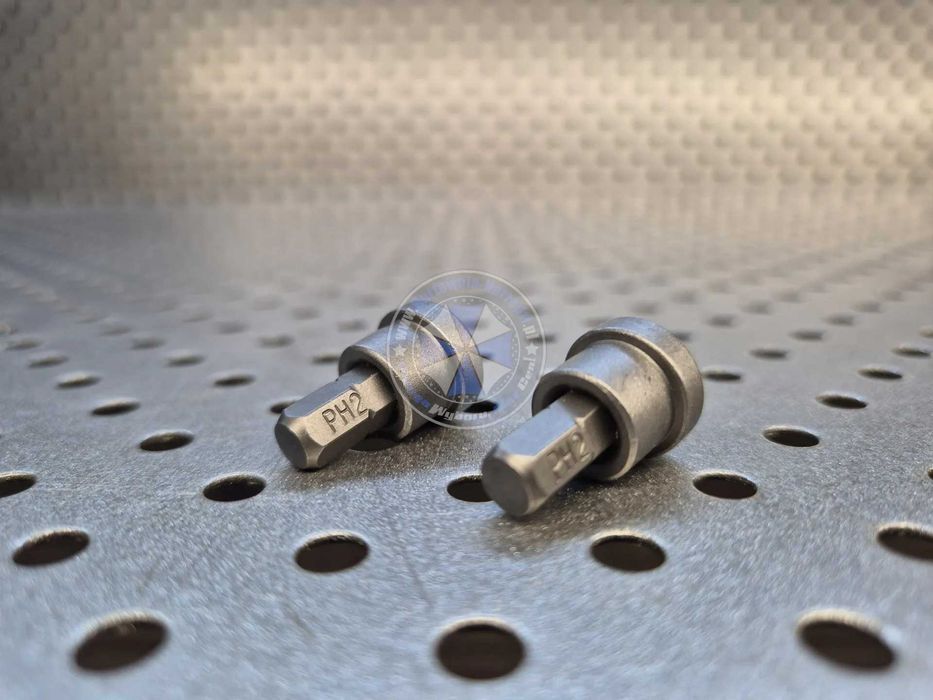 zestaw 2 szt Bit PH2 do GK z ogranicznikiem Cr-V  bit z ogranicznikiem