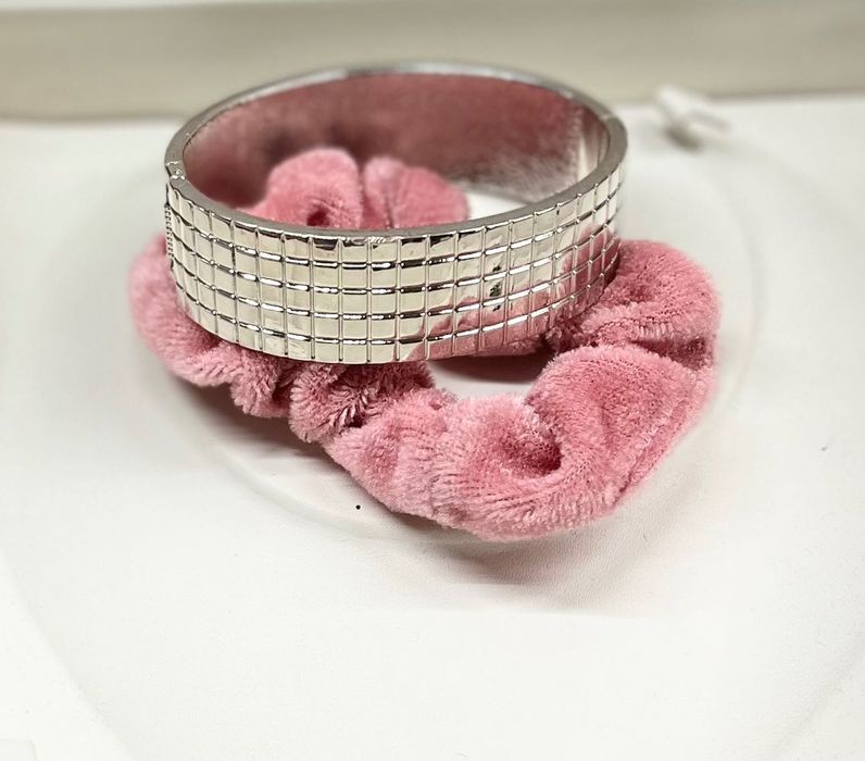 Bransoletka cyrkonia metal