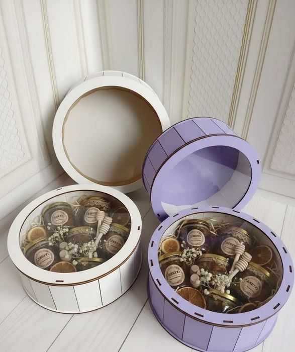 Мед с орехами | Подарочные наборы, упаковка бесплатно