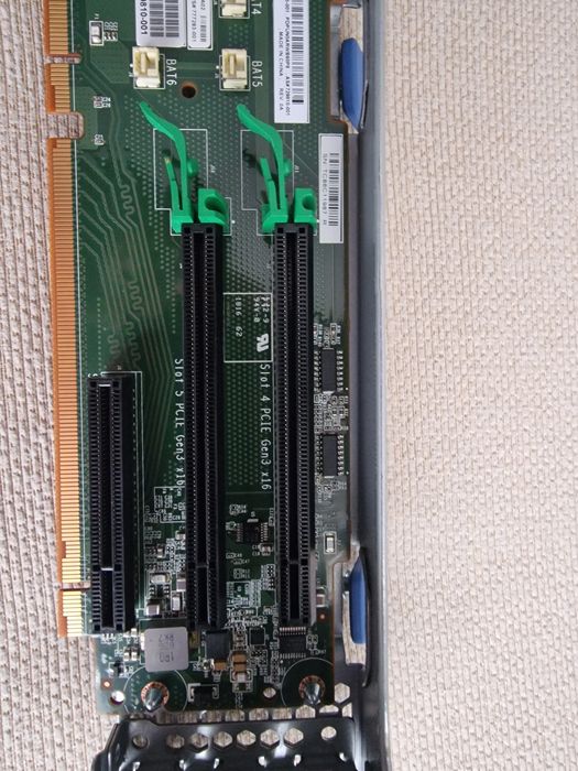 3 unid. HP PCIe Riser – P/N 729810‑001 (SPN 777283‑001)