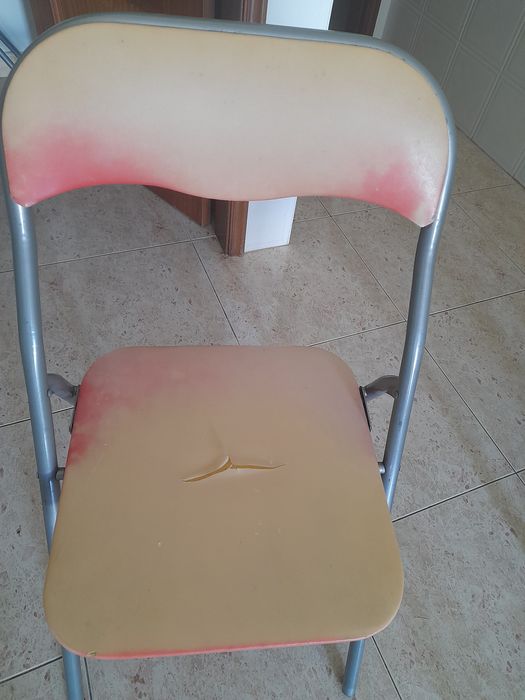 Conjunto 3 cadeiras articuladas para forrar