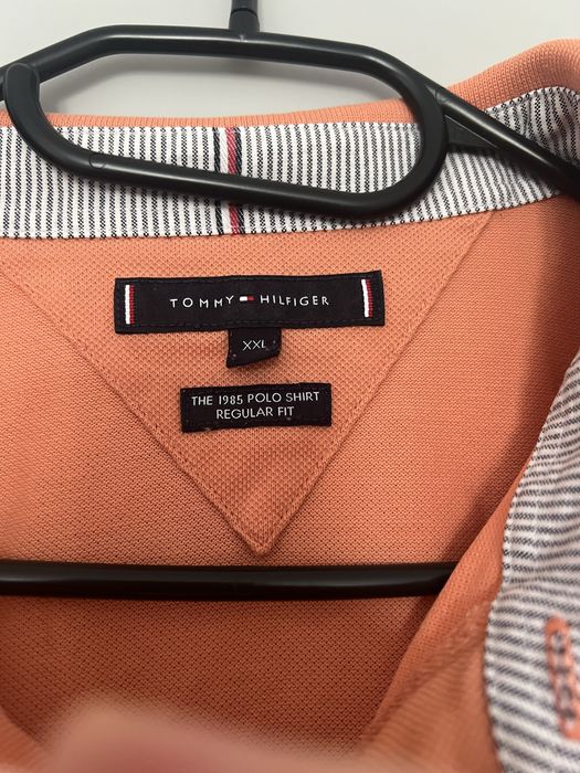 Tommy Hilfiger Polo , pomarańczowe , XXL