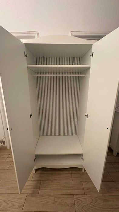 Roupeiro IKEA branco, 80x50x187 cm
