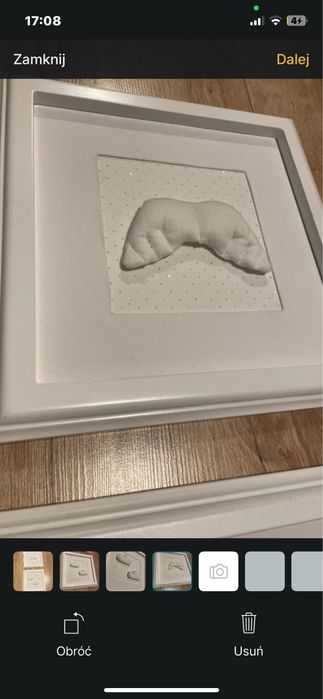 Obrazki nad łóżeczko do pokoju noworodka Pure White